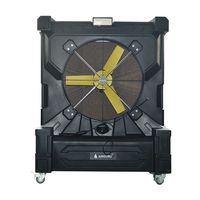 Refroidisseur d'air industriel robuste, fort débit d'air, grand réservoir d'eau, ventilateur de refroidissement d'usine, ETL CE SAA