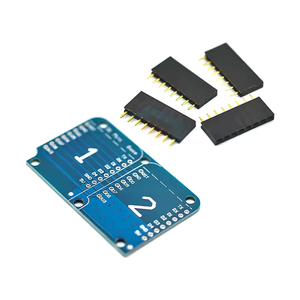 D1 Mini Wifi <span class=keywords><strong>Iot</strong></span> Development Board Adapter Board One Turn 2 Dual Base Voor D1 Mini - Product Image 1