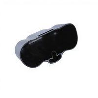 Boîtier en plastique moulé par injection de précision sur mesure, étui pour flèches de arbalète, boîtier industriel noir en ABS/PP, service OEM/ODM