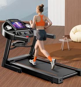 Cintas de correr eléctricas plegables Pro 9 °   <span class=keywords><strong>Caminadora</strong></span> Inclinada con Capacidad para 300 Libras, Banda Ancha, 2.0HP, Pantalla LED para Correr y Caminar - Product Image 1