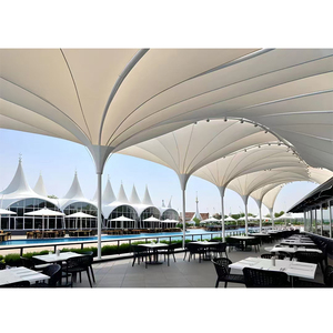 Structure de membrane tendue en PVDF pour l'extérieur, auvent paysager pour événements, tentes de protection solaire et de pluie pour événements extérieurs - Product Image 2