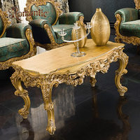 Mobilier baroque élégant et classique de salon Canapé Rococo à dossier souple en bois massif sculpté à la main en tissu orange romantique