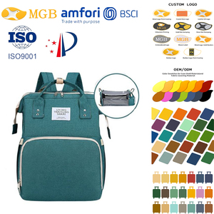 Mochila Pañalera Expandible para Mamá con Cambiador Portátil, Estuche para Chupón y Correas para Cochecito, Personalizada 600d - Product Image 1