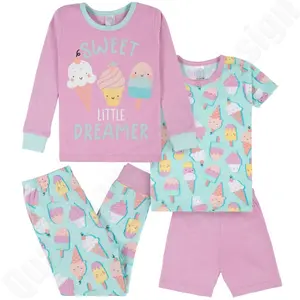 Bonito Halloween Pijama Personalizado Crianças Meninos E Meninas Conjuntos De Pijama Combinando Pijama Algodão Home Wear Para Criança
