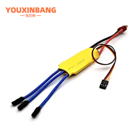 Contrôleur de vitesse de moteur sans balais XXD HW30A 40A ESC RC BEC ESC T-rex 450 V2 Hélicoptère Bateau pour FPV F450 Mini Quadcopter Drone