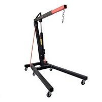 Grue de chantier pliable SongJie 72 kg (charge utile 2T) avec élévateur hydraulique pour l'entretien des véhicules en atelier