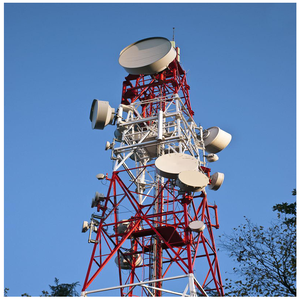 <span class=keywords><strong>4</strong></span> 다리 각도 강철 격자 4G 통신 통신 통신 타워 - Product Image 5