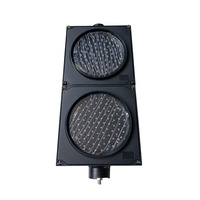 Luz de Advertencia de Señal de Tráfico LED de Pantalla Completa Roja y Verde de 200 mm (8 Pulgadas)