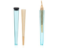 Tuyau d'étanchéité pour cigare en plastique jetable, prix de gros coloré, 110 mm, nébuliseur, tube de stockage de cigarette en plastique