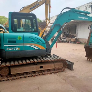 Precio Económico, Miniexcavadora Hidráulica SUNWARD SWE70E de 7 Toneladas con Motor y Bomba Yanmar - Product Image 4