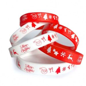 Bracelets en caoutchouc fins personnalisés à bas prix avec logo promotionnel, bracelets en silicone personnalisés - Product Image 2