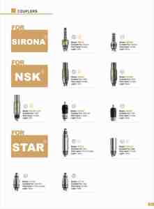 Стоматологический Соединитель с 6 отверстиями, светодиодный наконечник, соединитель для <span class=keywords><strong>NSK</strong></span>, высокоскоростной воздушный турбинный RT-NKCL6 - Product Image 5