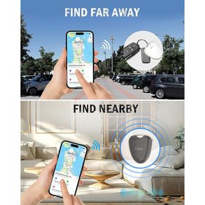 Localizador de Objetos Tipo Tracker, Paquete de 2, Compatible con Apple Find My iOS, Rastreo en Tiempo Real, Localizador de Llaves y Equipaje - Product Image 4