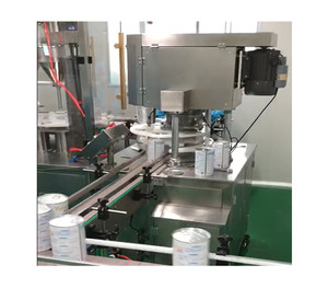 High Speed Rice Powder Milk Powder Tin Can <b>Filling</b> <b>Machine</b> Sealing <b>Machine</b> Automatic Milk Powder Can <b>Filling</b> Line - Product Image 3