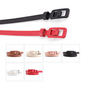 <span class=keywords><strong>Ceinture</strong></span> fine et élégante en cuir PU pour <span class=keywords><strong>femme</strong></span>, design décontracté, <span class=keywords><strong>sans</strong></span> <span class=keywords><strong>trou</strong></span>, <span class=keywords><strong>boucle</strong></span> carrée rétro <span class=keywords><strong>sans</strong></span> ardillon, idéale pour robes et jeans – Nouvelle collection très prisée - Product Image 2