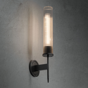 Nuevo diseño Jonathan Browning Lighting Latón Aplique de pared Luz moderna <span class=keywords><strong>Alouette</strong></span> Lámpara de vidrio para comedor - Product Image 1
