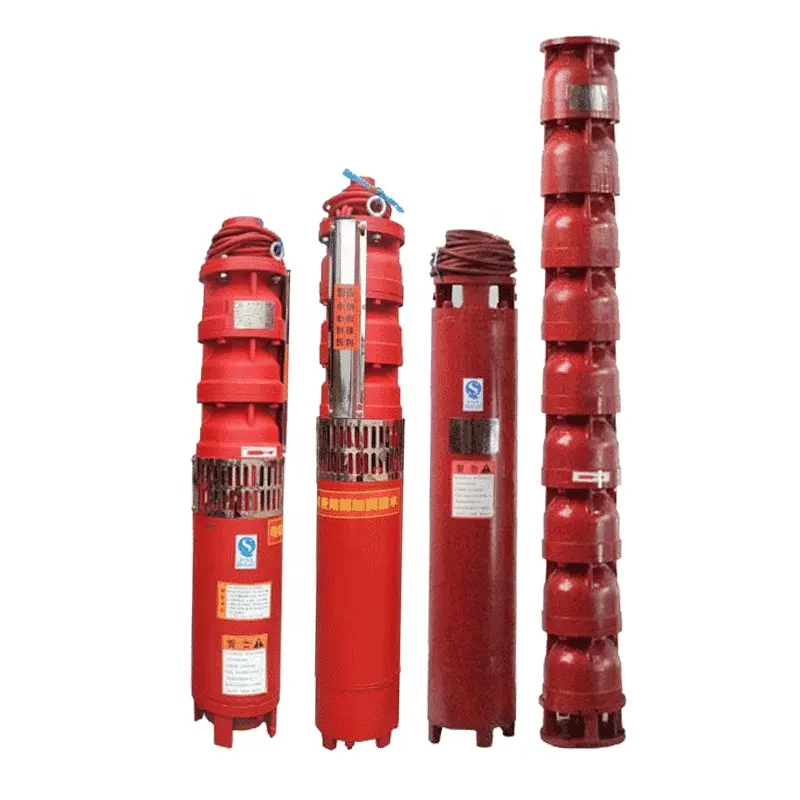 Vertical Resistance High Temperature Hot Water Pumps Deep Well Submersible Pump Electric Multistage Automatic Centrifugal Pump
