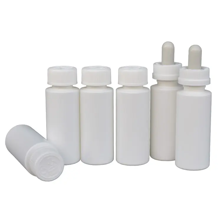 Botol penetes plastik batch kecil 60ml untuk minyak pertumbuhan rambut 5%