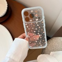 Coque de téléphone mignonne motif chat et poisson de dessin animé pour iPhone 18 17 16 15 Pro Max, pare-chocs translucide mat bleu clair antichoc