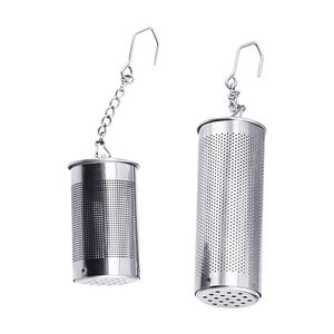Creative Stainless Steel <b>Tea</b> Strainer With Chain Polished Surface <b>Tea</b> <b>Infuser</b> Set - Product Image 1