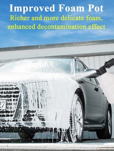 Deux nettoyeurs de voiture sans fil à <span class=keywords><strong>batterie</strong></span> lithium rechargeable haute pression 48V 500W, pistolet de nettoyage puissant, machine de lavage de voiture, pulvérisateur - Product Image 4