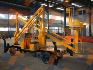 รถกระเช้าบูมแบบข้อต่อสี่ล้อ ความสูงทำงานสูงสุด 10.5 ม. 12 ม. 14 ม. 15 ม. และระยะยืดแขนแนวนอน 3 ม. 3.4 ม. 5.5 ม. 6 ม. - Product Image 3