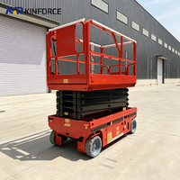 Plateforme élévatrice à ciseaux hydraulique automotrice à économie d'énergie pour travaux de révision en usine d'électronique