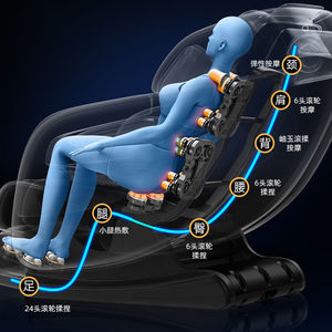 Home Massage <b>Chair</b> Full Body <b>Zero</b> <b>Gravity</b> Sl Track Electric Massage With Foot And Heat Therapy - Product Image 1