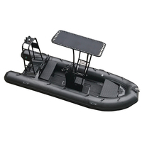 Bateau gonflable RHIB 480 à coque en aluminium de 16 pieds et 8 capacités à vendre