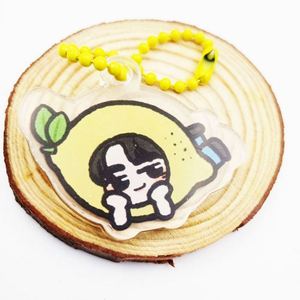 Manufacturer Custom Acrylic Charms Hanging Pendant Kpop Cute Design Print clear Acrylic Keychains - Product Image 2