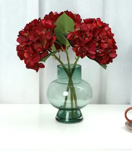 Großhandel Seide simuliert Real Touch Hochzeits strauß Blume Home Decoration Valentinstag Künstliche Blumen Hortensie