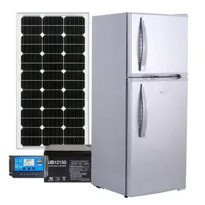 Réfrigérateur intelligent 118L DC 12V 24V réfrigérateur Horizontal à énergie solaire pour le stockage des aliments