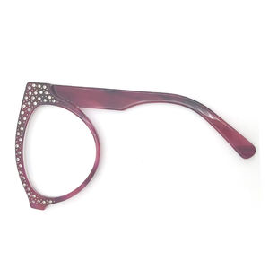 نظارات قراءة عالية الجودة مع مكبر للأزياء الماسية ، نظارات قراءة من ورق درجة - Product Image 5