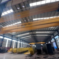 Pont roulant électrique monopoutre antidéflagrant LHB, capacité de levage 5 tonnes, portée 25,5 m, pour usage en atelier, marque Wanlong
