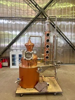 Boben factory 300l Charentais Alembic encore 1000 litres bouilloire cuivre whisky pot encore casque distillateur