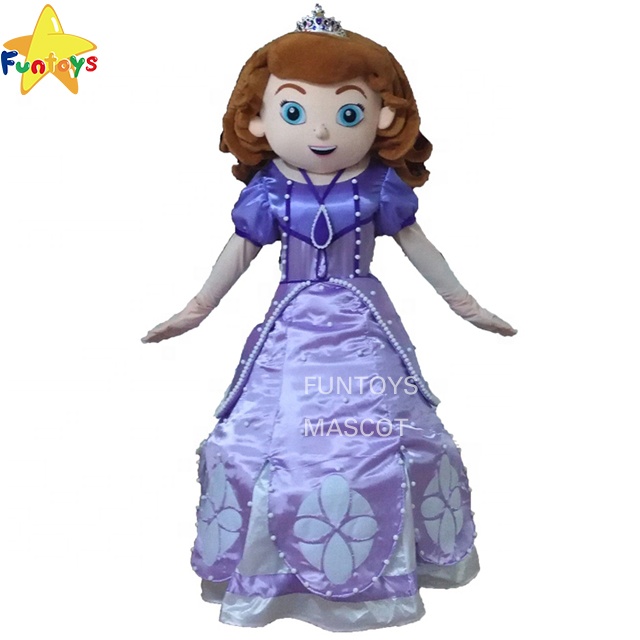 Fantasias de Mascote da Princesa Sofia Diversão e Fantasia para