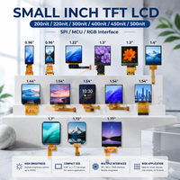 Écran LCD personnalisé de petite taille 0,96 1,22 1,3 1,4 1,44 1,54 1,72 1,77 pouces, écran LCD MIPI MCU SPI Interface IPS TFT Modules LCD