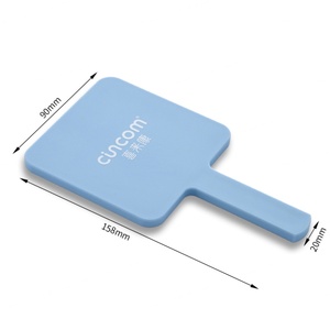 Private LOGO ABS Plastic Compact Handheld <b>Square</b> Shape Makeup Custom <b>Mirror</b> - Product Image 3