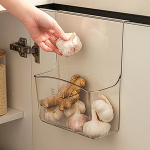 Étagère suspendue transparente et épaissie pour porte d'armoire, sans perçage, organisateur de rangement mural pour cuisine et salle de bain - Product Image 4