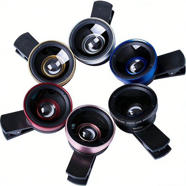 High Quality Optic Glass Macro Lens Top Seller 0.45X Smartphone Wide Angle Phone Lens Mobile Photography Enhancement