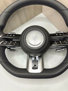 <span class=keywords><strong>Volant</strong></span> en carbone demi-perforé en cuir de Style noir pour <span class=keywords><strong>Mercedes</strong></span> Benz W213 C238 W463 W464 W222 C217 CLS C257 W205 C63 <span class=keywords><strong>AMG</strong></span> - Product Image 3