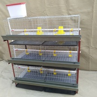 Élevage de poulets Cages à poulets de chair automatiques Équipements de volaille faciles à installer pour un usage domestique