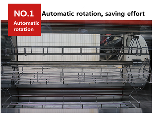 <span class=keywords><strong>Ristorante</strong></span> usato macchina elettrica per <span class=keywords><strong>girarrosto</strong></span> di pollo con certificato CE/forno rotante può contenere 12 polli - Product Image 2