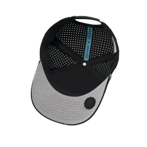 Gorra de Golf Personalizada OEM con Malla Perforada, Logotipo, 5 Paneles, Visera Ligeramente Curvada, Cierre a Presión, Parche de Goma Impermeable - Product Image 4