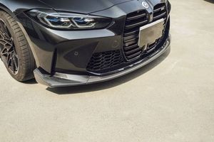 Alerón Delantero Estilo <span class=keywords><strong>CSL</strong></span> para <span class=keywords><strong>BMW</strong></span> G80 G82 M3 <span class=keywords><strong>M4</strong></span> 2022+, Divisor de Parachoques Delantero de Fibra de Carbono Seca S9 - Product Image 3