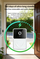 Smart WiFi Video with Night Vision 365-day Ultra-long Battery Life and Home Security System Doorbell
