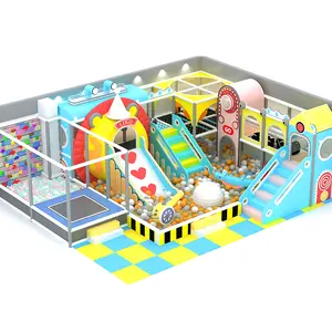 Toddler Playground Indoor Soft Play Obstacle Course Ball Pit Tube Slide