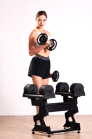 Ensemble d'haltères réglables Snode-Système de poids à changement rapide pour le gymnase à domicile | Entraînement complet du corps pour hommes et femmes