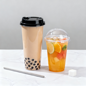 Custom LOGO Printed High Quality 16oz 20oz 32oz 12oz Clear Disposable <b>Cup</b> Coffee PET <b>Plastic</b> <b>Drinking</b> <b>Cups</b> with Lids and Straws - Product Image 5