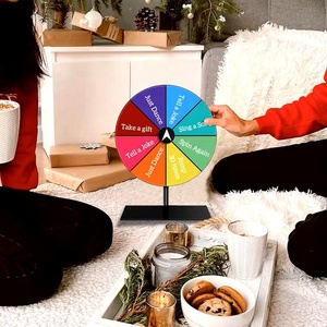 <span class=keywords><strong>Ruleta</strong></span> de Premios con Marcador de Borrado en Seco para Eventos, Ferias Comerciales, Carnavales, Fiestas, Cumpleaños, Bodas y Celebraciones de Inauguración de Casas - Product Image 6